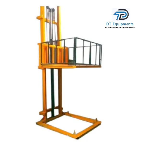 Hydraulic Single Mask Goods Lift